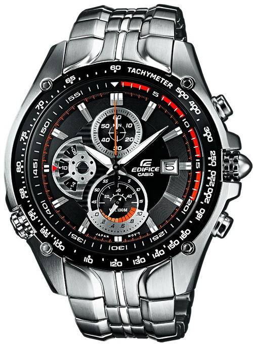 ***STUNNING*** CASIO EDIFICE EF - 543D - 1AV CHRONOGRAPH MENS WATCH WITH CASIO CLEANING CLOTH